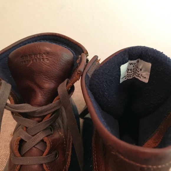 Sperry Top-Sider Saltwater Duck Boot | Blue - Picture 10 of 10